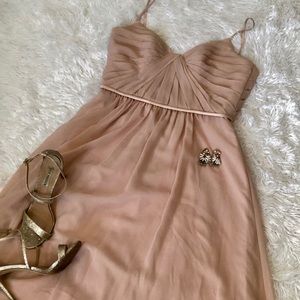 Dusty rose gown